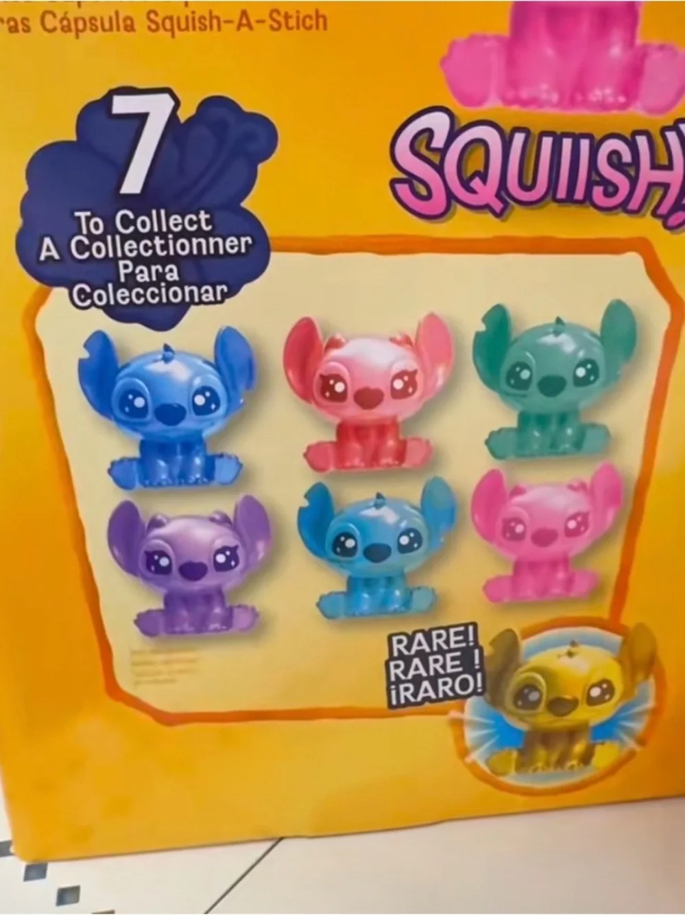 Stitch squishy toy